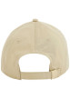 Thumbnail Casquette beige unie avec le logo iconique et des trous d'aération - Image 2