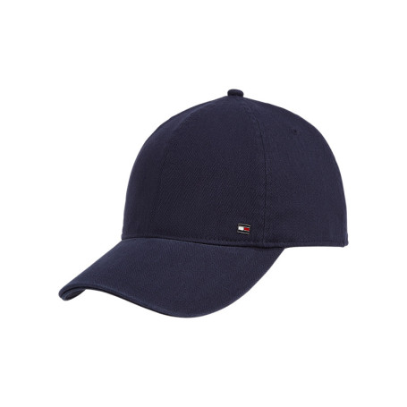 Casquette marine unie en coton avec logo...