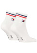 Thumbnail Lot de 2 paires de chaussettes basses en coton blanches rayées - Image 2