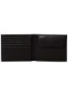 Thumbnail Petit portefeuille en cuir noir bi-matière avec de nombreux rangements - Image 4