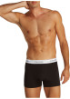 Thumbnail Lot de 3 boxers classiques en coton tricolore unis avec une ceinture élastiquée - Image 4