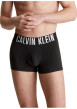 Thumbnail Lot de 3 boxers classiques en coton tricolore unis avec une ceinture noire large - Image 3