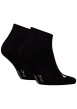Thumbnail Lot de 2 paires de chaussettes basses noires unies avec monogrammes blancs - Image 4