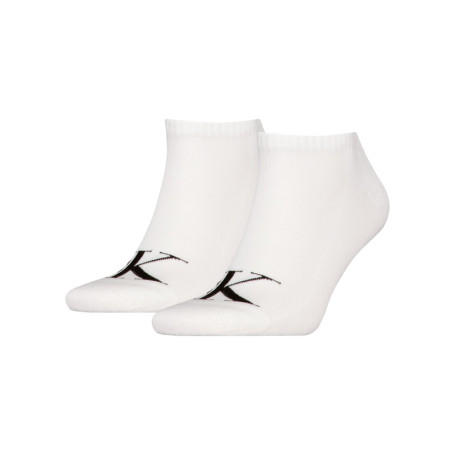 Lot de 2 paires de chaussettes basses blanches...