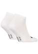 Thumbnail Lot de 2 paires de chaussettes basses blanches unies et monogrammes noirs - Image 2