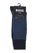 Thumbnail Lot de 2 paires de chaussettes hautes marine bicolore avec logo - Image 3