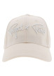 Thumbnail Casquette strapback en coton écrue unie réglable à l'arrière par un clip - Image 4