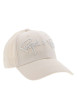 Thumbnail Casquette strapback en coton écrue unie réglable à l'arrière par un clip - Image 6