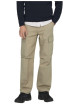 Thumbnail Cargo en coton mélangé beige uni à coupe regular fit avec des lacets sur le bas - Image 5
