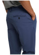 Thumbnail Chino en coton bleu indigo uni à coupe slim fit avec une taille intermédiaire - Image 3