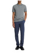 Thumbnail Chino en coton bleu indigo uni à coupe slim fit avec une taille intermédiaire - Image 5