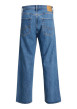 Thumbnail Jean Alex bleu avec une coupe droite et des passants pour ceinture - Image 2