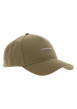 Thumbnail Casquette kaki unie avec fermeture snapback et monogramme à l'avant - Image 3