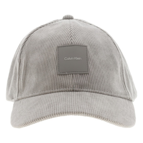 Casquette écrue unie avec fermeture par bande...