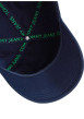 Thumbnail Casquette en coton biologique marine unie strapback avec logo - Image 3
