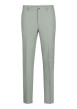 Thumbnail Pantalon de costume vert d'eau uni à coupe super slim avec 4 poches