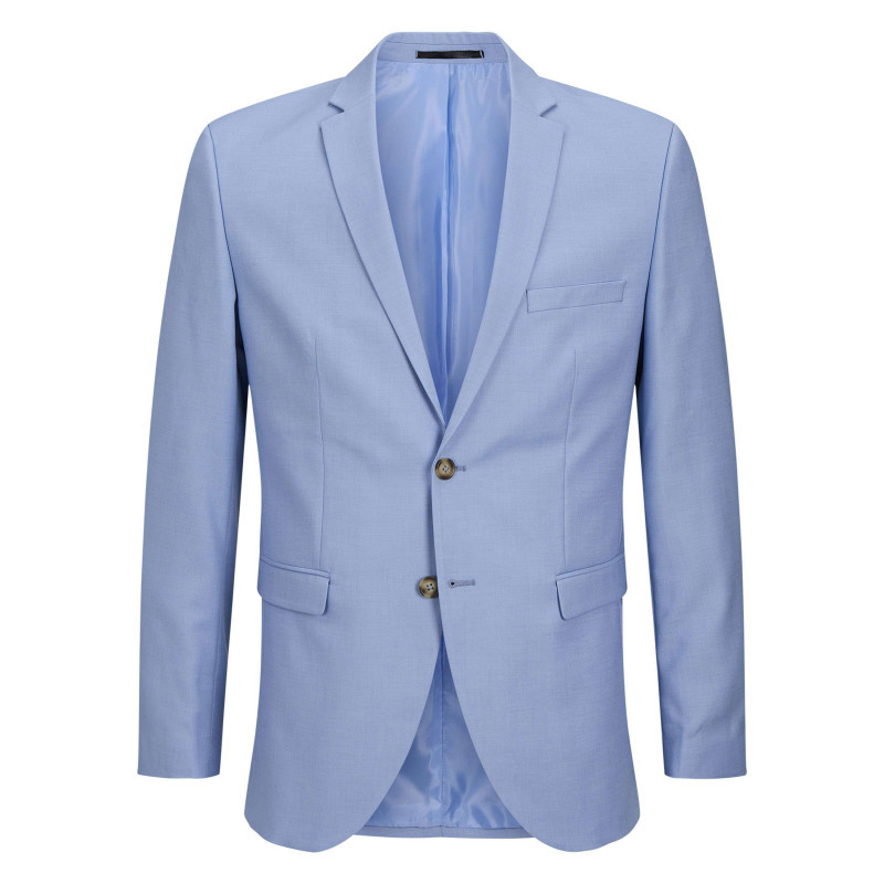 Premium By Jack & Jones - Veste De Costume Bleu Ciel à Coupe Super Slim, Col à Revers Et Poches - Ciel Premium By Jack & Jones - Veste De Costume Bleu Ciel à Coupe Super Slim, Col à Revers Et Poches - Ciel