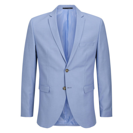 Veste de costume bleu ciel à coupe super slim,...