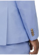 Thumbnail Veste de costume bleu ciel à coupe super slim, col à revers et poches - Image 5