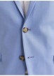 Thumbnail Veste de costume bleu ciel à coupe super slim, col à revers et poches - Image 6