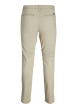 Thumbnail Pantalon chino sable uni en coton avec une coupe slim et 4 poches - Image 2