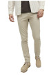 Thumbnail Pantalon chino sable uni en coton avec une coupe slim et 4 poches - Image 3