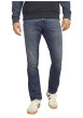 Thumbnail Jean en coton biologique indigo à effet délavé avec une coupe regular - Image 3