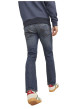 Thumbnail Jean en coton biologique indigo à effet délavé avec une coupe regular - Image 5