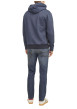 Thumbnail Jean en coton biologique indigo à effet délavé avec une coupe regular - Image 7