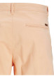 Thumbnail Short pêche uni en coton à coupe regular avec patch marron et 4 poches - Image 3