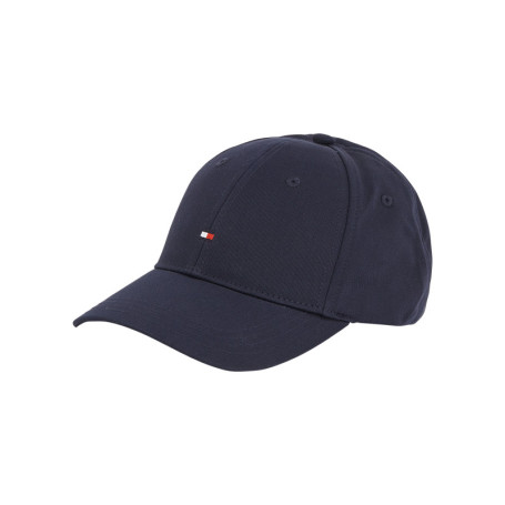 Casquette en coton biologique marine unie avec...