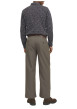 Thumbnail Chemise en coton marine à motif floral avec un col français et une coupe slim - Image 3
