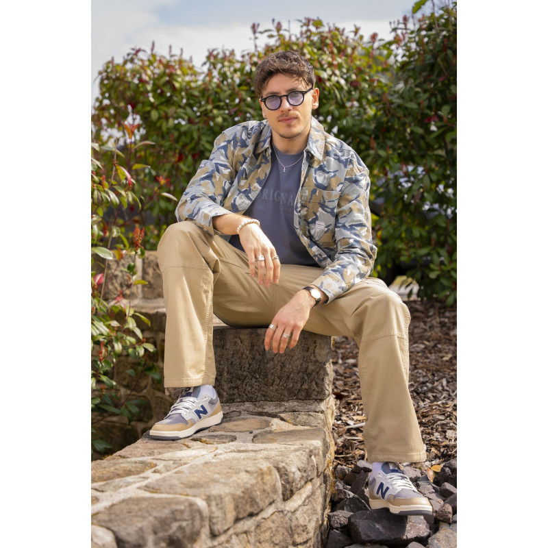 Only&sons - Surchemise En Coton Mélangé Multicolore à Imprimé Camouflage Et à Coupe Regular - Multicolore Only&sons - Surchemise En Coton Mélangé Multicolore à Imprimé Camouflage Et à Coupe Regular - Multicolore