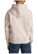 Thumbnail Sweat à capuche en coton beige avec un imprimé all-over et une coupe droite - Image 5
