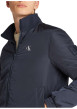 Thumbnail Blouson bleu marine uni avec une coupe droite et un col montant - Image 3