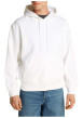 Thumbnail Sweat à capuche en coton blanc avec une coupe droite et un imprimé au dos - Image 4