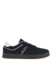 Thumbnail Tennis marine plate, à lacets plat avec surpiqûres ton sur ton