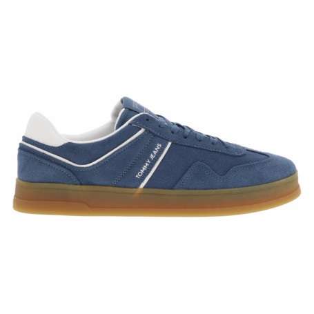 Tennis bleu ciel plate, à lacets plat avec...