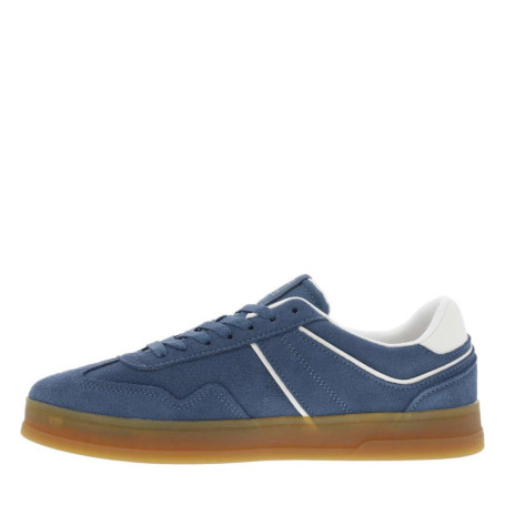 Tennis bleu ciel plate, à lacets plat avec...