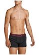 Thumbnail Lot de 3 Boxers classique en coton marine uni avec une taille élastiquée - Image 4