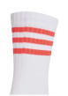 Thumbnail Lot de 3 paires de chaussettes hautes blanches à rayures colorées - Image 3
