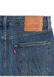 Thumbnail Jean 5 poches 511 en coton bleu délavé à coupe slim avec rivets cuivrés - Image 3