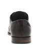 Thumbnail Derbies en cuir café plates avec des lacets ronds et surpiqûres ton sur ton - Image 6
