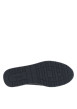 Thumbnail Sneakers en cuir marine à talon plat et à lacets ronds avec zip latéral - Image 5
