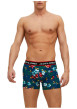 Thumbnail Lot de 3 Boxers classique multicolore uni avec une coupe fermée - Image 2