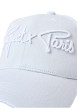 Thumbnail Casquette strapback en coton bleue ciel unie réglable à l'arrière par un clip - Image 3
