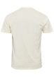 Thumbnail T-shirt en coton blanc imprimé à l'avant avec un col rond et une coupe droite - Image 2