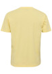 Thumbnail T-shirt en coton jaune avec des écritures imprimées à la poitrine et un col rond - Image 2