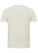 Thumbnail T-shirt en coton écru avec des graphismes imprimés à l'avant et un col rond - Image 2