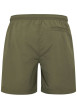 Thumbnail Short de bain kaki uni à coupe regular fit avec une taille élastiquée - Image 2
